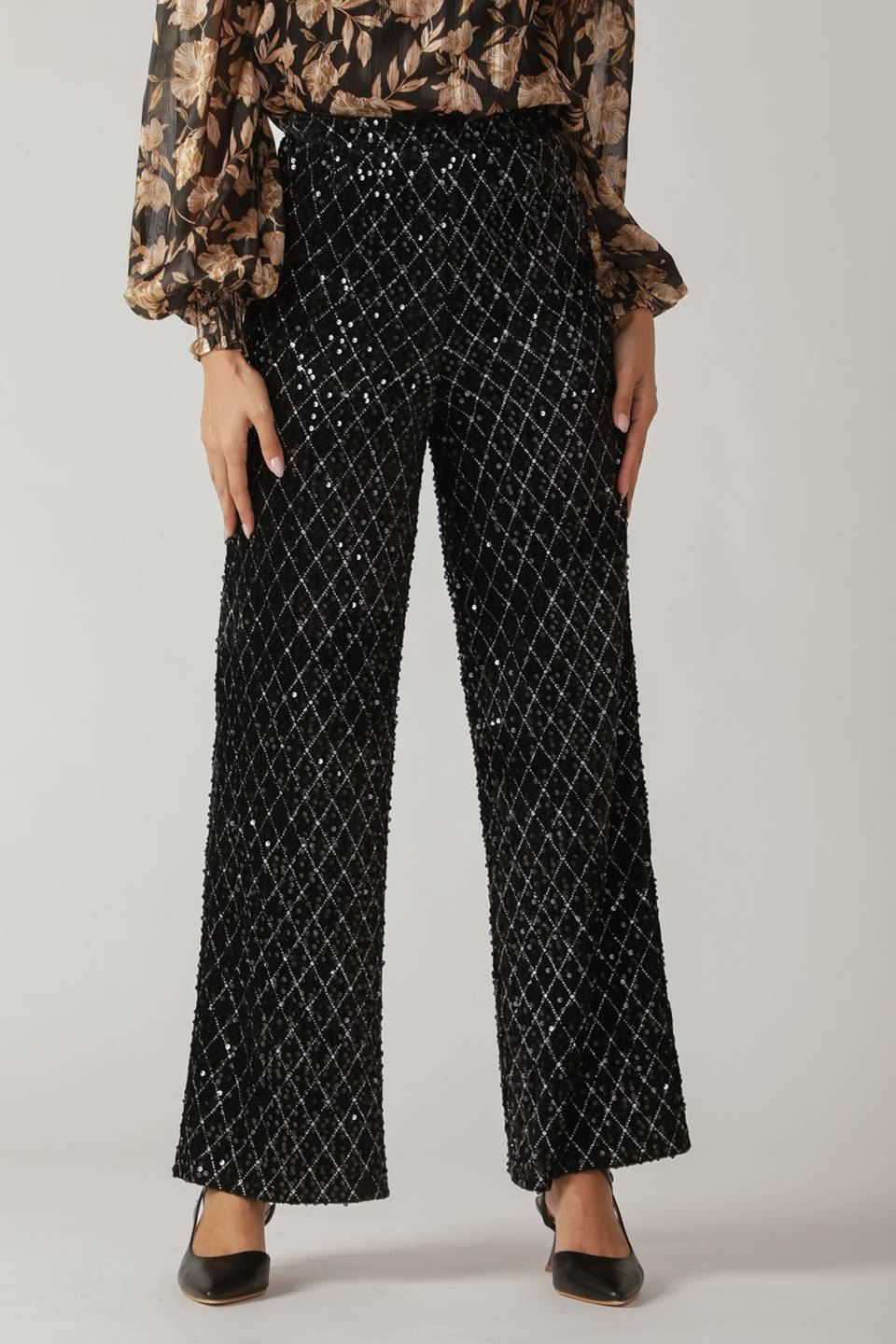 RUNNING OUT OF TIME SEQUIN PANTS Flying Tomato